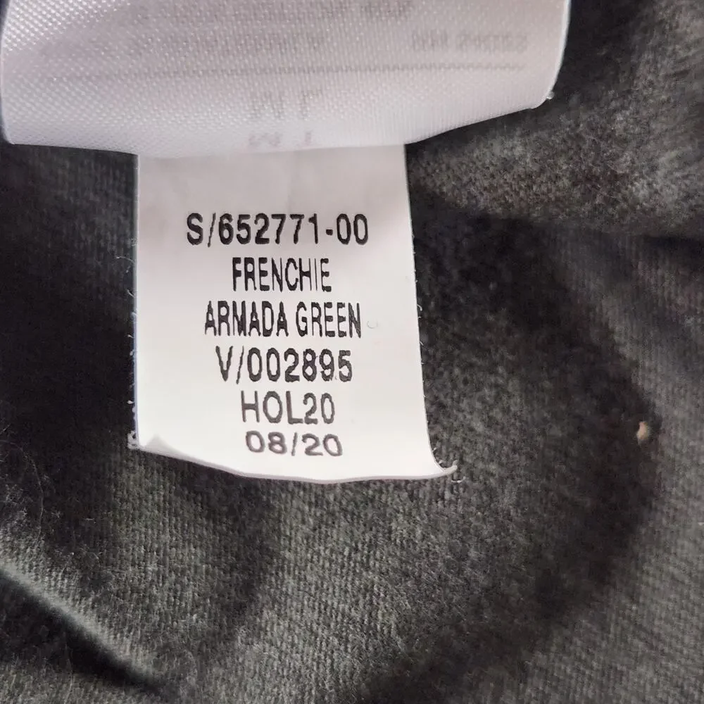 Banana Republic Dark Green Frenchie Graphic Crew Neck Short Sleeve Tee M Cotton